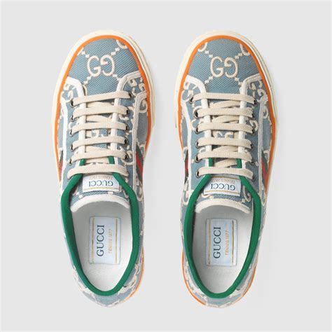 gucci shoes 77|Gucci tennis 1977 platform sneakers.